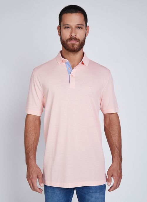 Polo Pima Básica Essencial Comfort Fit Masculina Individual