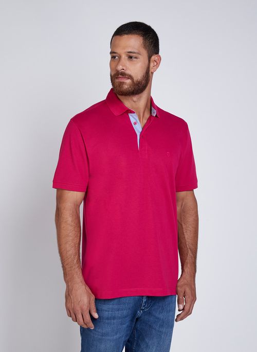 Polo Pima Básica Essencial Comfort Fit Masculina Individual