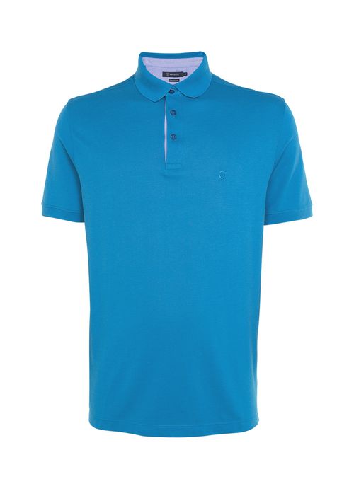 Polo Pima Básica Essencial Comfort Fit Masculina Individual