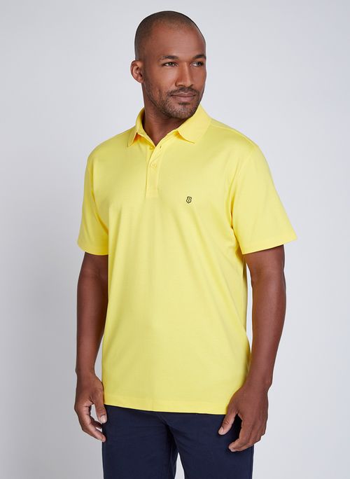 Polo Slim Pima Básica Essencial Masculina Individual