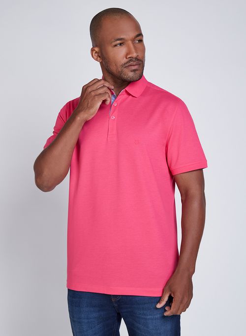 Polo Pima Básica Essencial Comfort Fit Masculina Individual