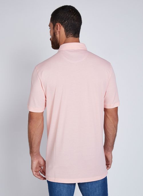 Polo Pima Básica Essencial Comfort Fit Masculina Individual