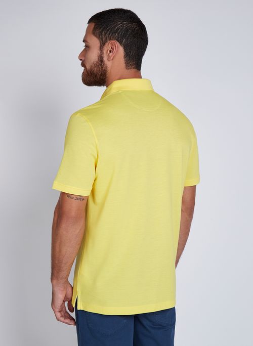 Polo Pima Básica Essencial Comfort Fit Masculina Individual