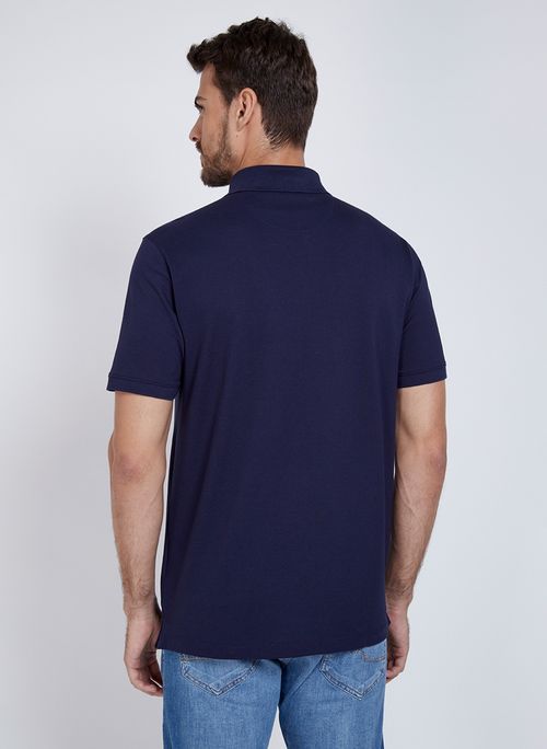 Polo Pima Básica Essencial Comfort Fit Masculina Individual