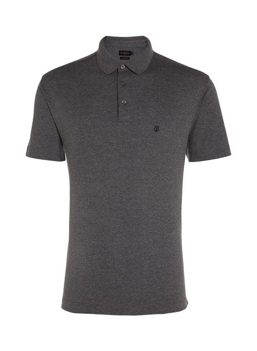 Polo Slim Pima Básica Essencial Masculina Individual