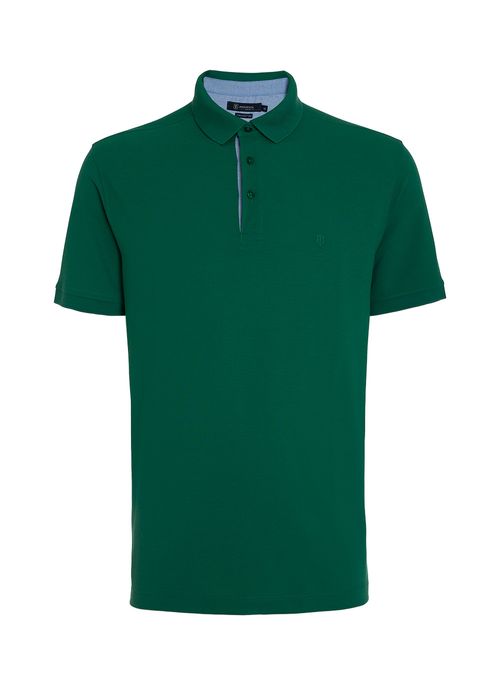 Polo Pima Básica Essencial Comfort Fit Masculina Individual