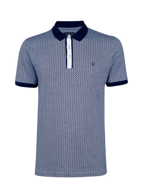 Polo Jacquard Bio Masculina Individual