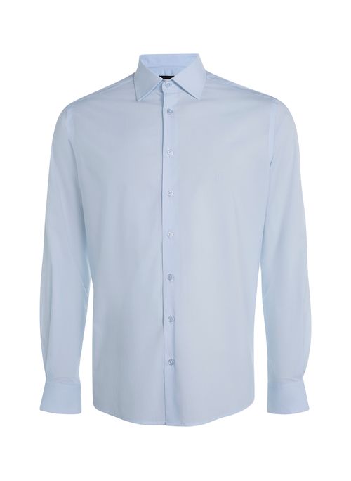 Camisa Slim Algodão Strech Masculina Individual