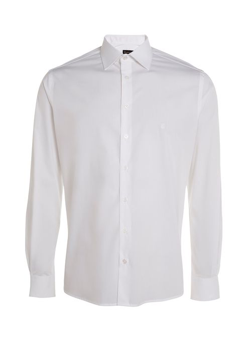 Camisa Slim Algodão Masculina Individual