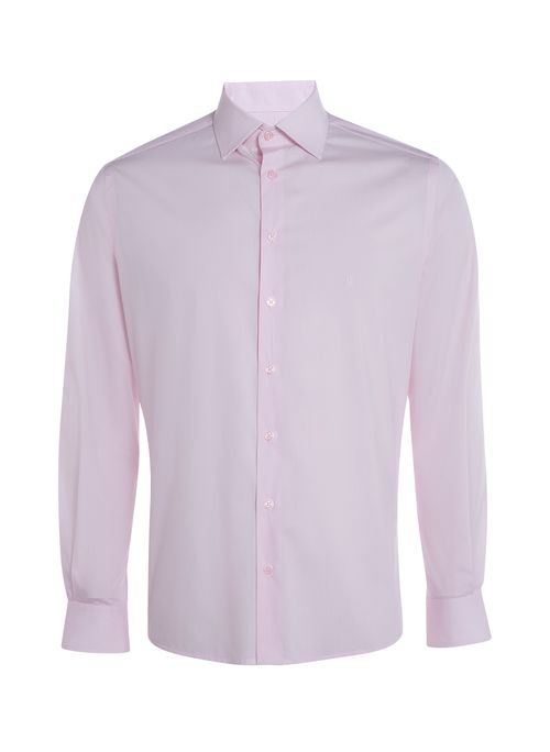 Camisa Slim Algodão Strech Masculina Individual