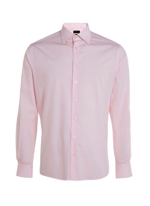 Camisa Slim Algodão Masculina Individual