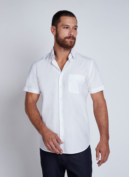 Camisa Comfort Tricoline Masculina Individual