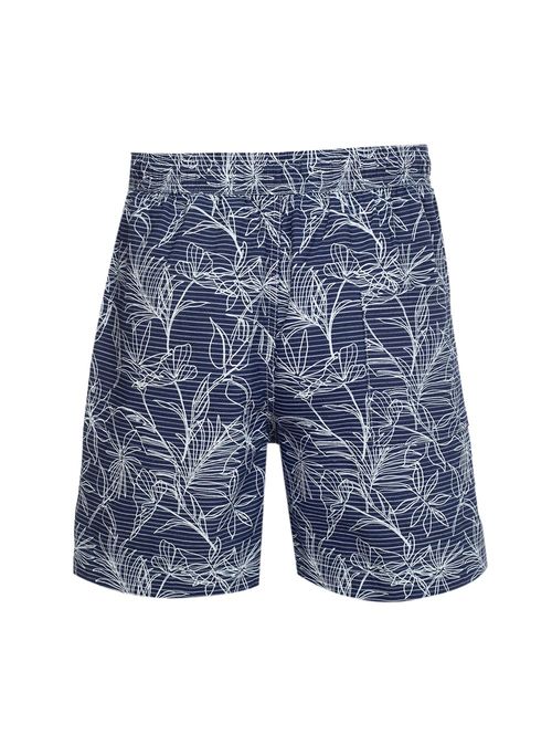 Bermuda Boxer com Estampa Floral Masculina Individual