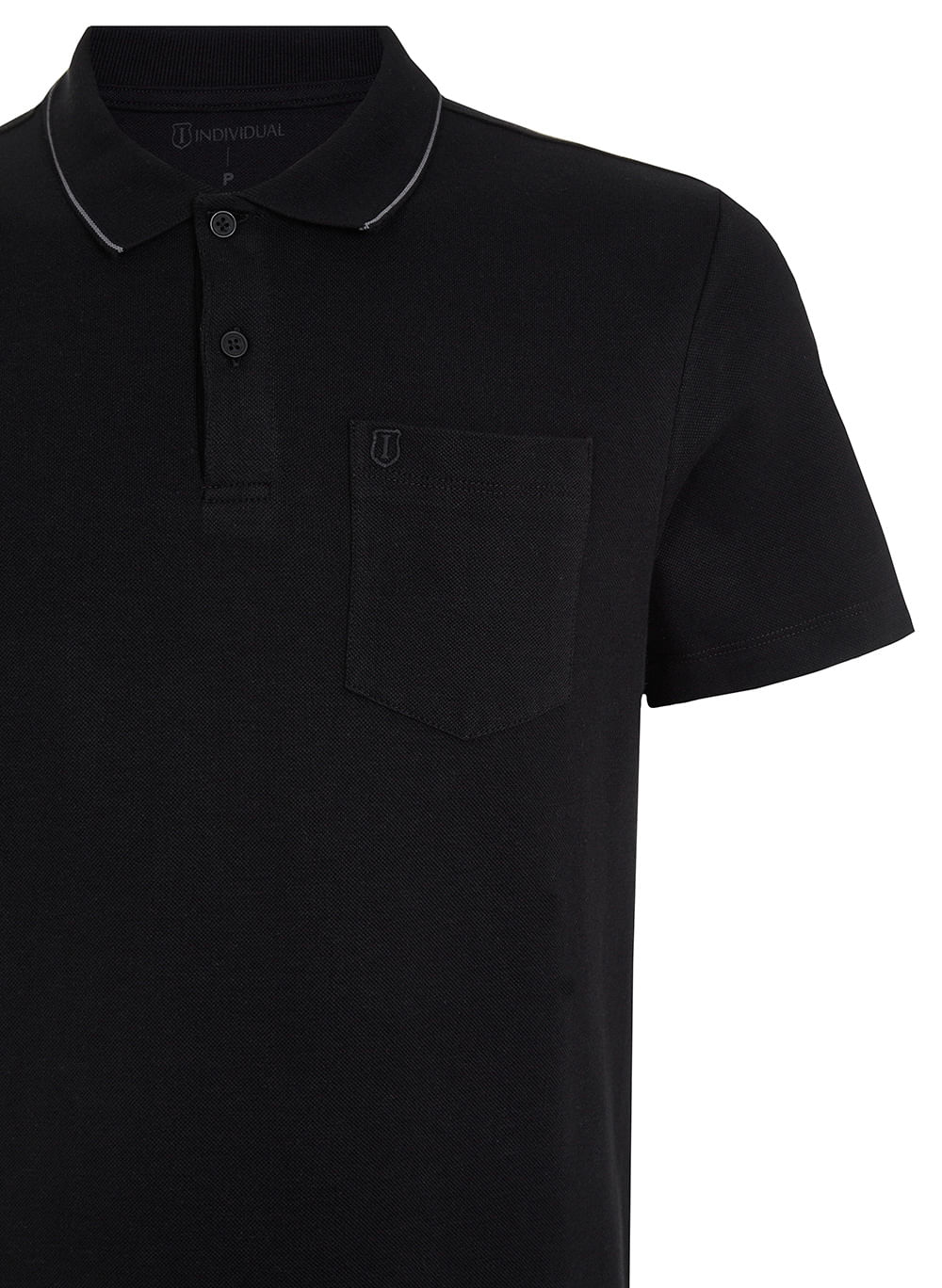 Polo Comfort Básica com Bolso Masculina Individual