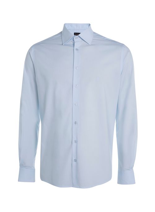 Camisa Classic Slim Algodão Stretch Masculina Individual