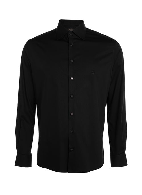 Camisa Classic Slim Algodão Stretch Masculina Individual