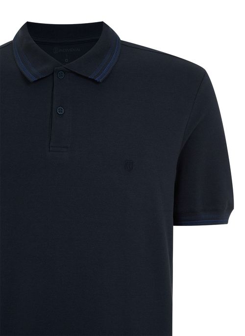 Polo Comfort Básica Friso Masculina Individual