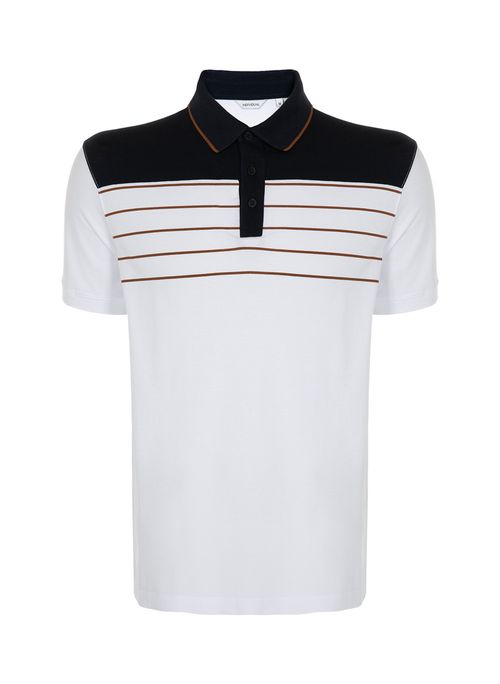 Polo Regular Listrada Masculina Individual