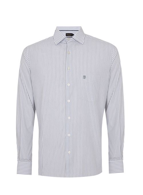 Camisa Comfort Listrada Masculina Individual