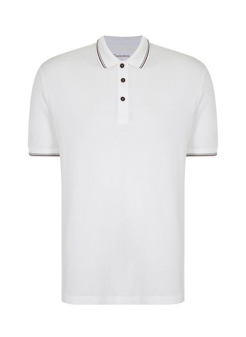 Polo Regular Piquet Masculina Individual