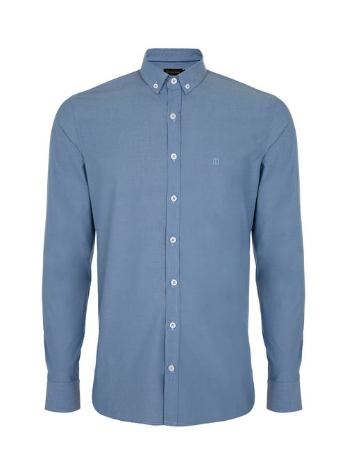 Camisa Slim Listrada Masculina Individual