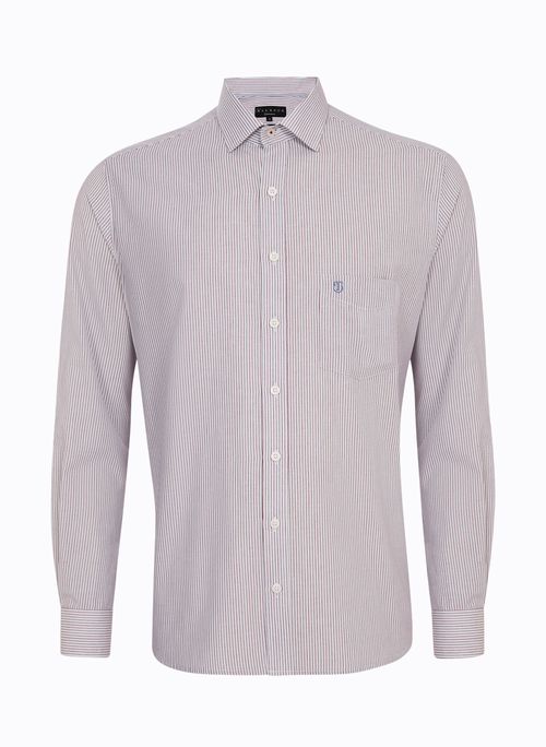 Camisa Comfort Listrada Masculina Individual