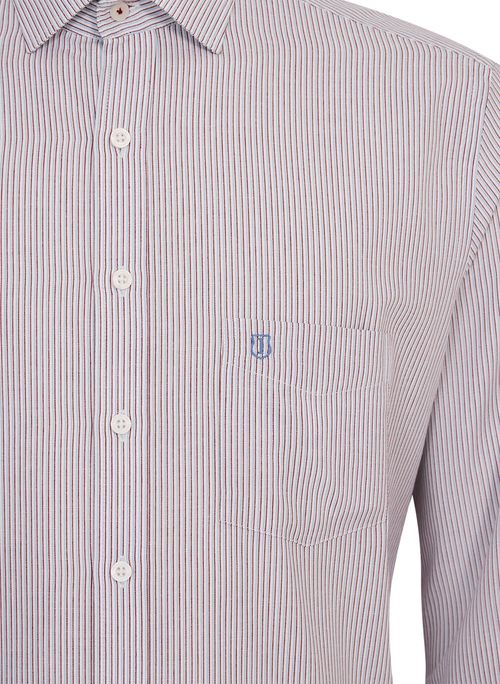 Camisa Comfort Listrada Masculina Individual