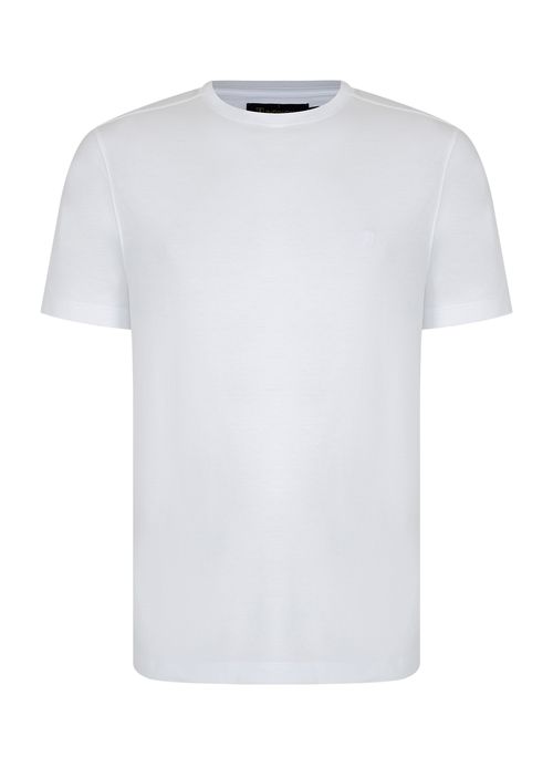 Camiseta Pima Básica Essencial Slim Fit Masculina Individual