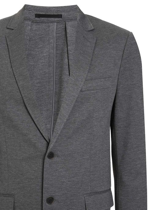 Blazer Regular de Malha Masculino Individual