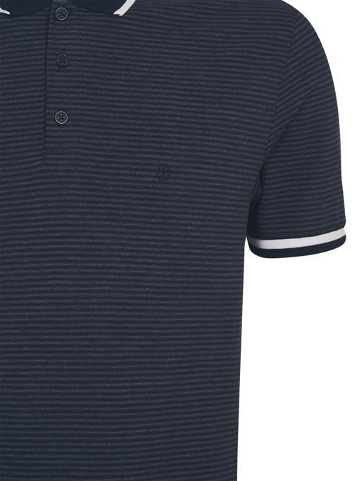 Polo Slim Listrada Masculina Individual