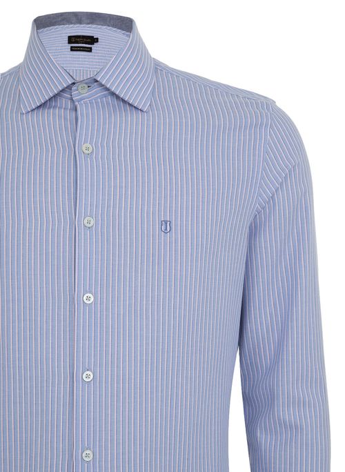 Camisa Comfort Listrada Masculina Individual