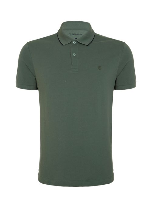 Polo Slim Masculina Individual