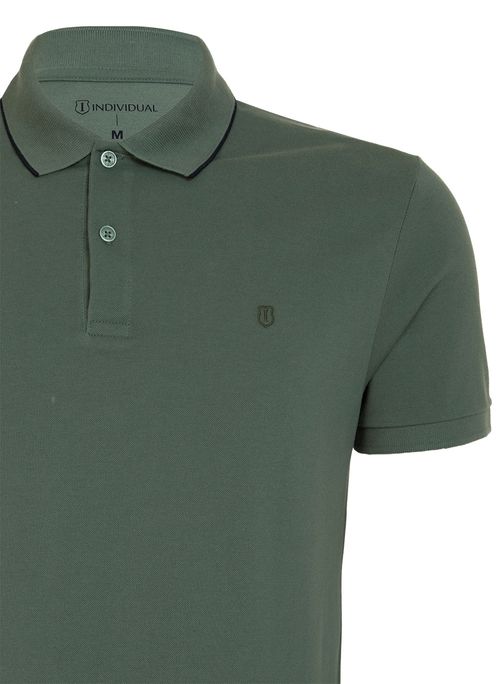 Polo Slim Masculina Individual