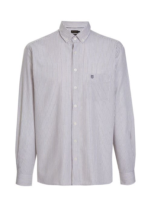 Camisa Comfort Listrado Masculina Individual