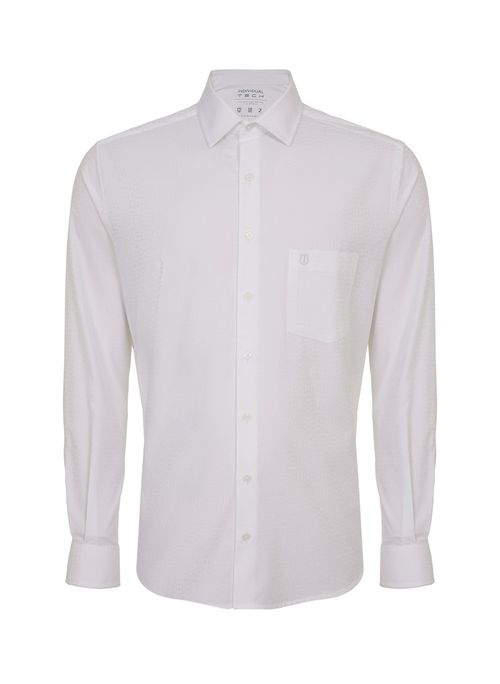 Camisa Comfort Maquinetada Masculina Individual