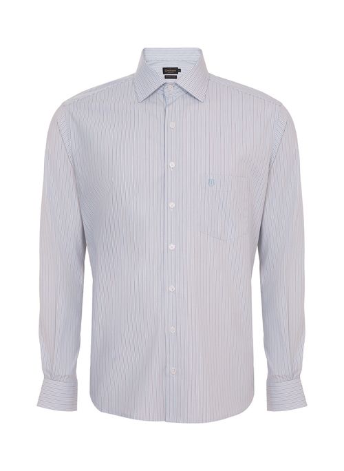 Camisa Comfort Listrada Masculina Individual