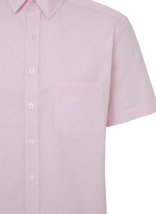 Camisa Comfort Mix Rosa Masculina Individual