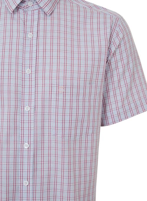 Camisa Comfort Mix Rosa Masculina Individual