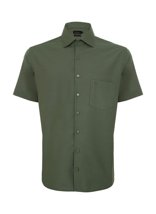 Camisa Comfort Lisa Color Masculina Individual