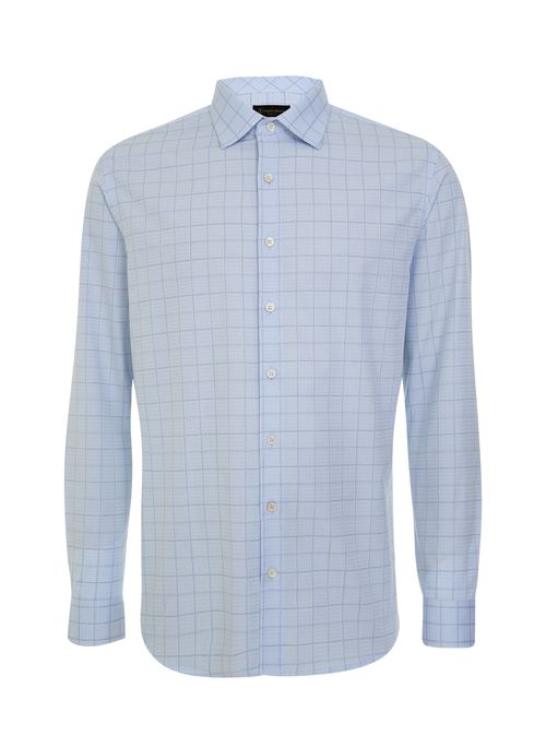 Camisa Slim Xadrez Masculina Individual