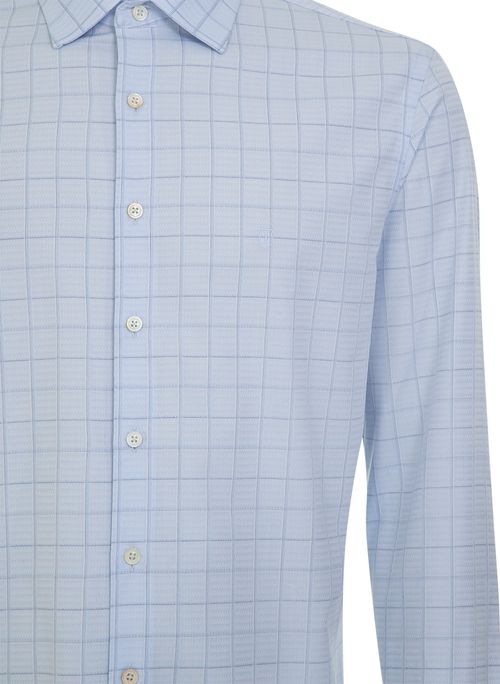 Camisa Slim Xadrez Masculina Individual