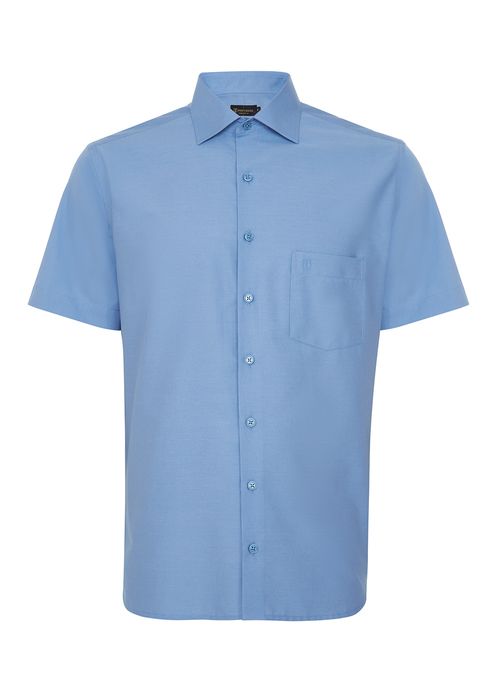 Camisa Comfort Lisa Color Masculina Individual