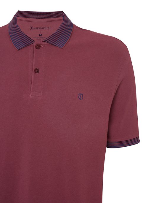 Polo Comfort Listra Degrade Masculina Individual