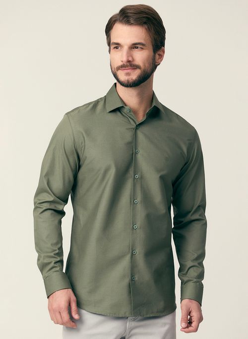 CAMISA ML SLIM LISA COLOR