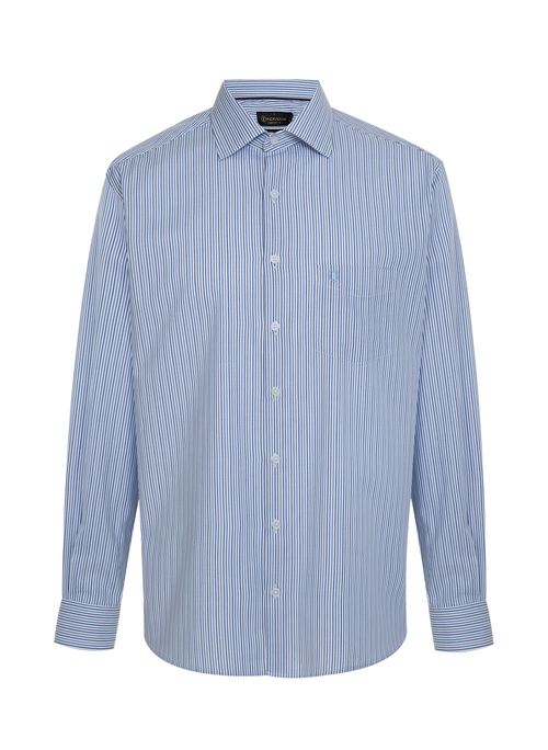 Camisa Comfort Listrada Masculina Individual