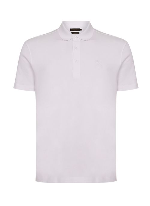 Polo Pima Slim Fit Collab Individual e Dudalina Masculina