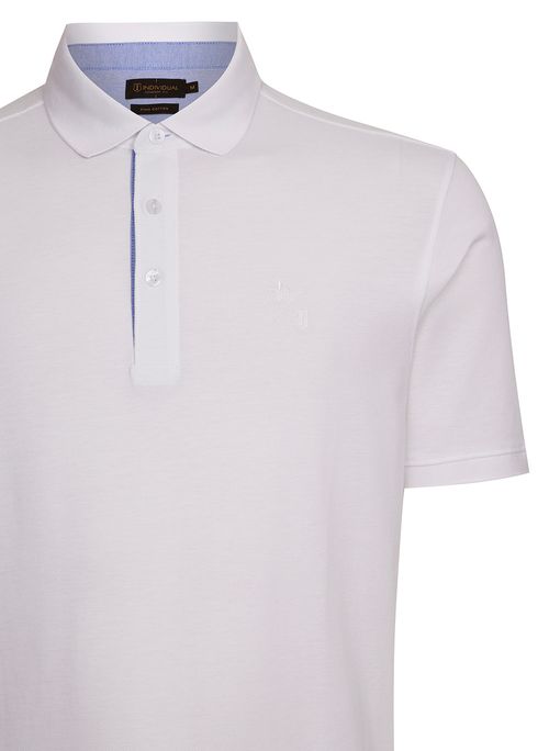 Polo Pima Comfort Fit Collab Individual e Dudalina Masculina