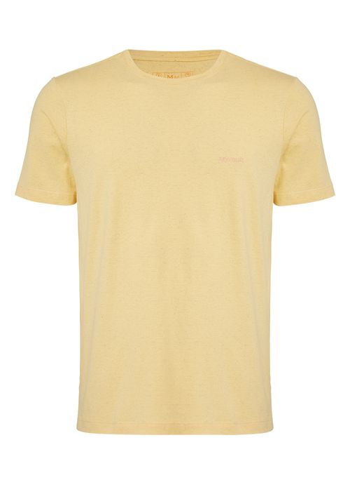 Camiseta Slim Malha Linho Masculina Individual