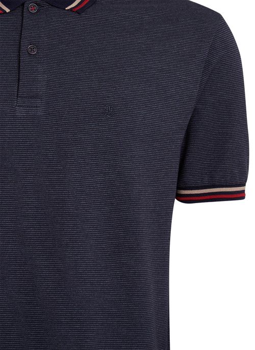 Polo Comfort Fio Tinto Masculina Individual