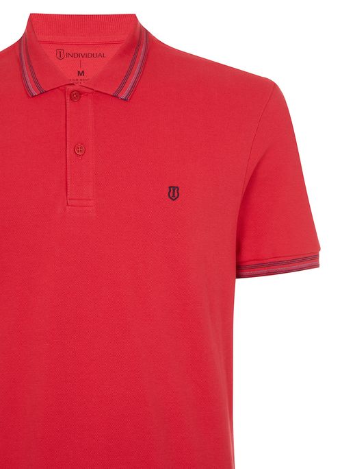 Polo Básica Comfort Friso Masculina Individual